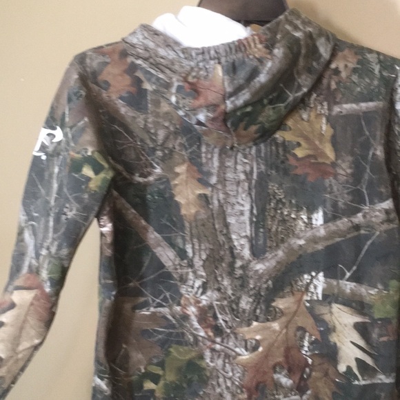 Red Head Hoodie Camo with pockets - Picture 5 of 6